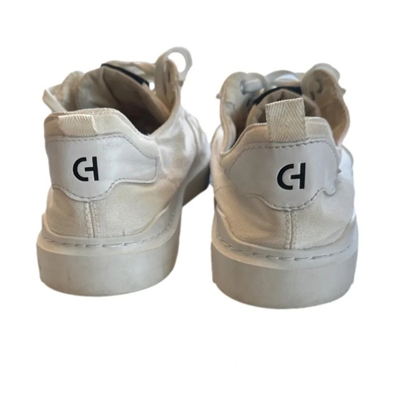 Cole Haan GrandPro Rally Canvas Court Sneakers Size W US 9B (96) Optic White - Picture 3 of 7